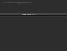 Tablet Screenshot of chicontemporaryfineart.com